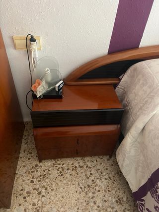 Dormitorio completo madera