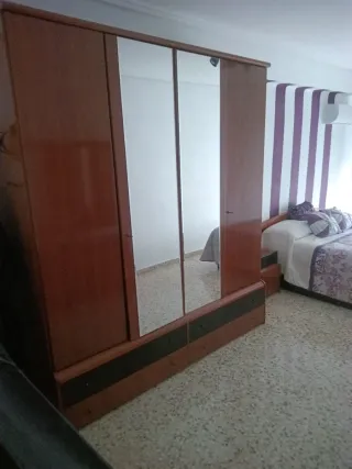 Dormitorio completo madera