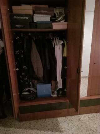 Dormitorio completo madera