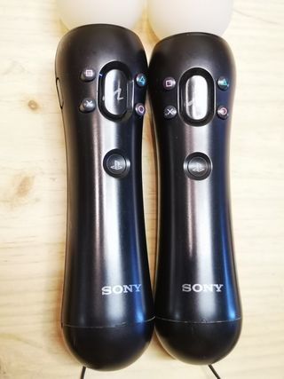 2 Mandos PS3 Motion Control Sony