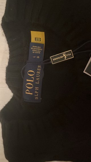 Felpa Polo Ralph Lauren Nera Taglia L