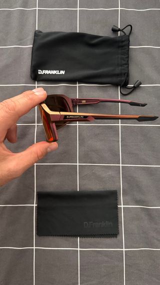 D.FRANKLIN gafas marrones deportivas