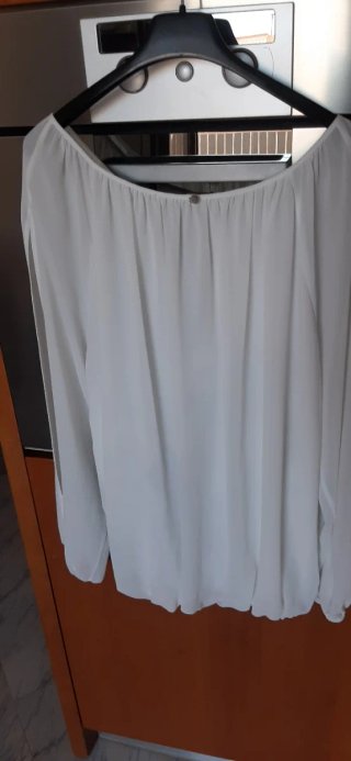 Camicia donna fantasia farfalla