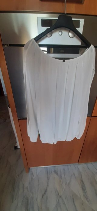 Camicia donna fantasia farfalla