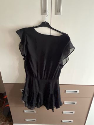 Vestido negro Mango Talla S