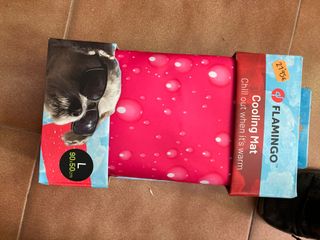 Manta Refrigerante Perro Flamingo Talla L