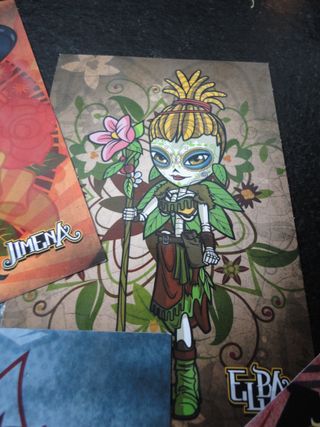 Lote 5 Postales Catrinas
