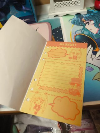 Sailor Moon S - Himitsu Tsushin Sheet