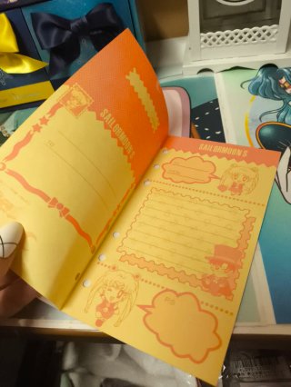 Sailor Moon S - Himitsu Tsushin Sheet