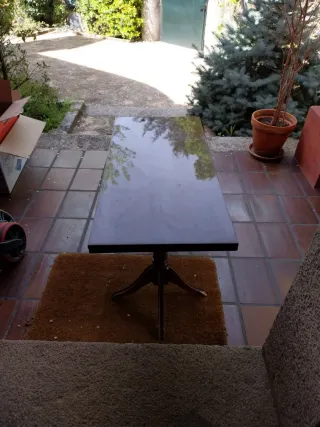 Mesa de centro que se abre