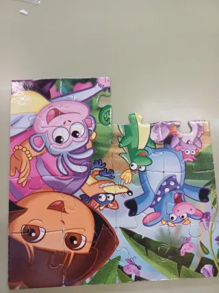 Puzzle Dora la Exploradora Puzzles Progressive