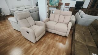 Sillón individual beige