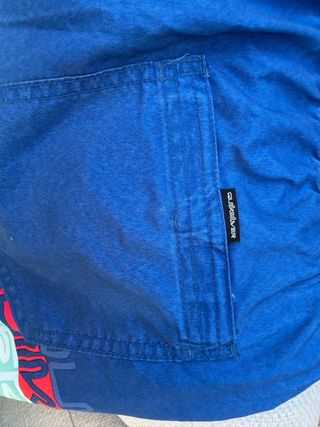 Bañador Quiksilver Talla L Azul Turquesa