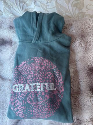 Sudadera con estampado GRATEFUL