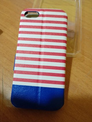 COVER A LIBRO OUSHILI PER IPHONE 5G/S NUOVO