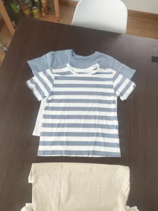 Lote de 6 Camisetas Variadas 7/8 años