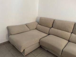 Sofá con canapé de 3 piezas