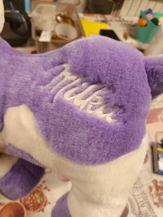 Peluche Milka vintage