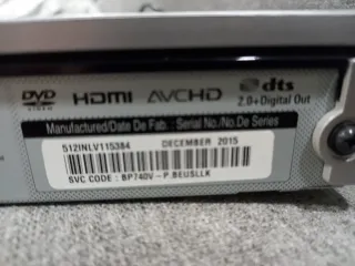 Reproductor Blu-ray 3D LG