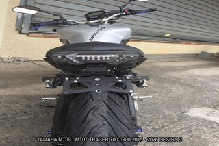 Portamatrículas YAMAHA MT09 TRACER 7 700 900 2015