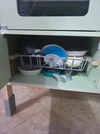 Cocina de madera para niños