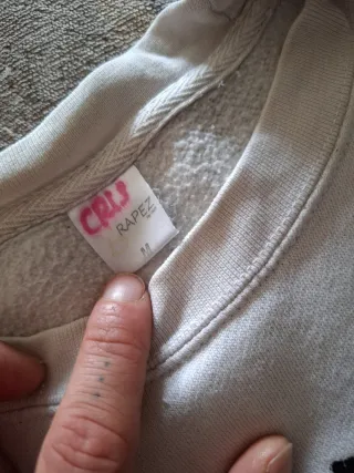 Sudadera Celine Paris Blanca