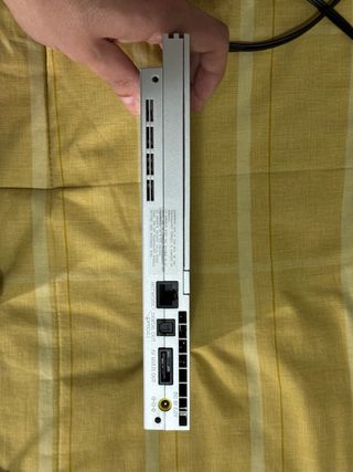 Playstation 2 Slim Silver Completa