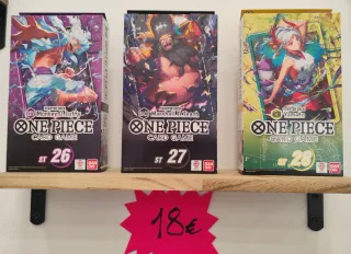 Starter Decks One Piece ST-26, ST-27, ST-28 🇬🇧
