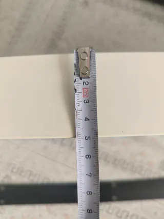 Estante pared IKEA madera y metal