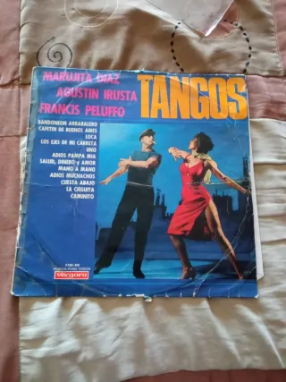 Carlos Acuña El Rey del Tango Vinilo Regalo LP