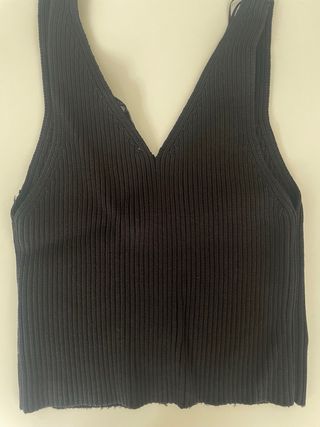 Blusa Zara con brillantes Talla S