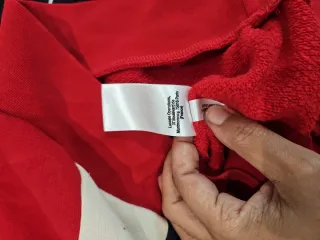 Sudadera Lacoste Roja y Azul