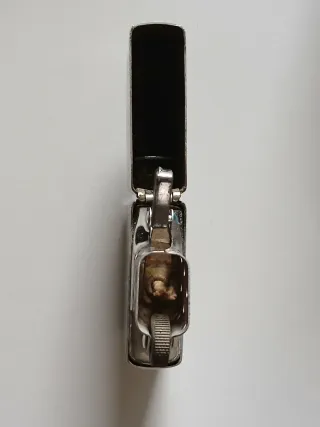 Zippo plateado con grabado