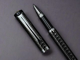 Bolígrafo Rosenthal Negro y Plata