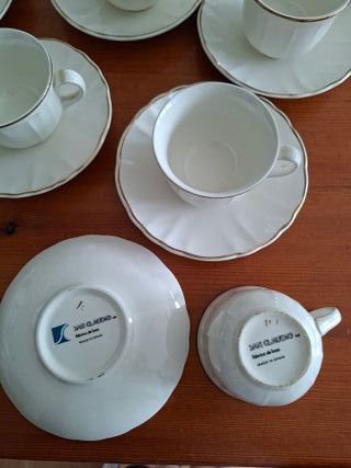 Juego de café San Claudio Porcelana