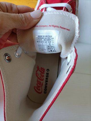 Converse Coca-Cola Rosse Tg 40
