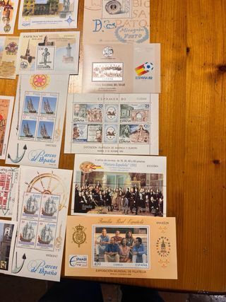 Hojitas y mini pliegos Barcelona 92