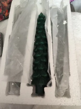 3 Velas Árbol de Navidad LED