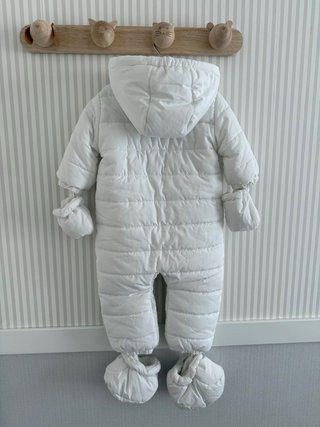 Buzo invierno Coconut blanco 6-12m