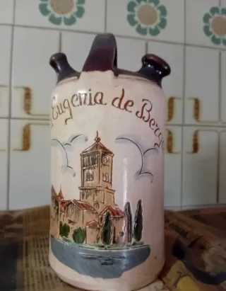Botijo Cerámica Catalana Antiguo Eugenia de Bergua