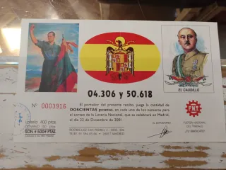 Colección lotería 2001