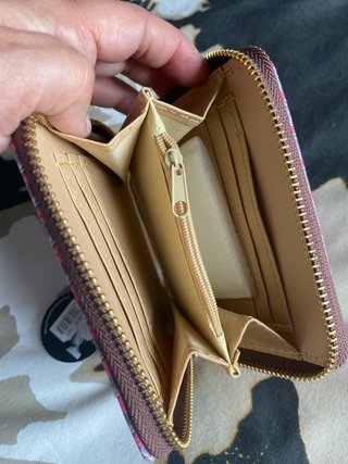 Cartera monedero Collanga rosa elefantes wild love