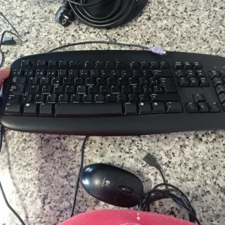 Teclado y Ratón Logitech Negro