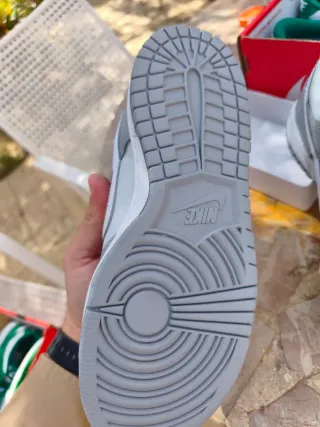 Nike Dunk Retro Gris y Blanco