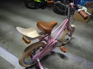Bicicleta Joystar rosa niña 14"