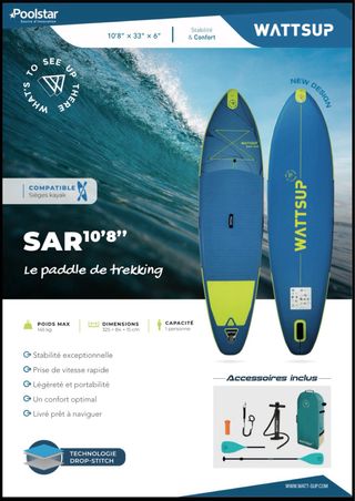 Tabla de paddle surf WATTSUP F11