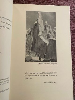 Reinhold Messner./ Grito de piedra