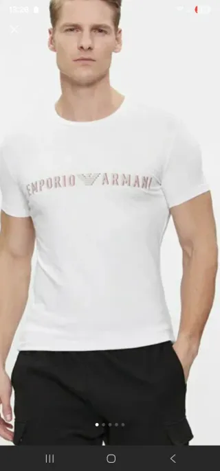 Camiseta Emporio Armani Blanca