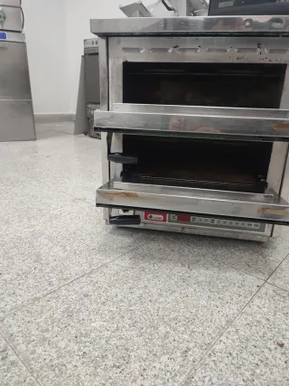 Horno de pizza profesional acero inoxidable
