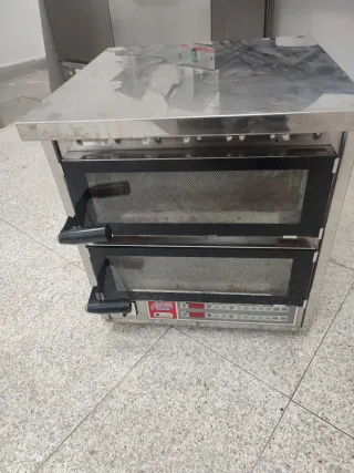 Horno de pizza profesional acero inoxidable